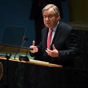 FN:s generalsekreterare António Guterres,