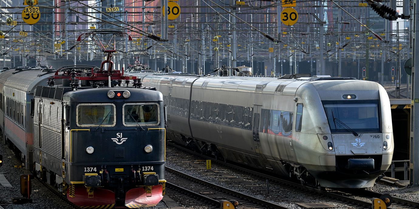 SJ-tåg.