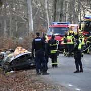 Olyckan inträffade strax efter klockan 14.30.