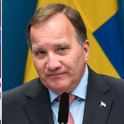 Segerjubel i det demokratiska lägret i natt/Stefan Löfven.