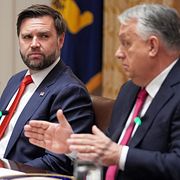 Vance och Orbán.
