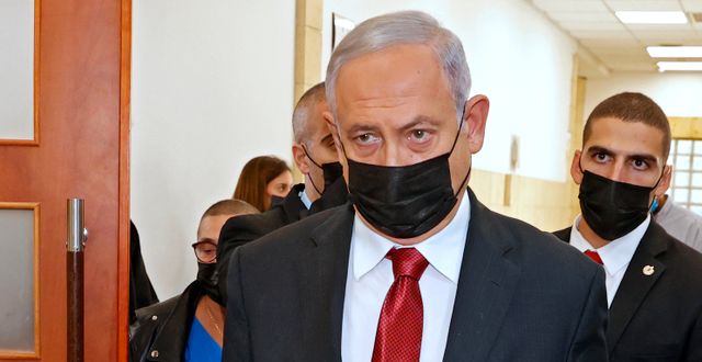 Avslöjandet kan komma att påverka rättsprocessen mot Benjamin Netanyahu.  Jack Guez / AP