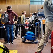 Resenärer på Arlanda, arkivbild.