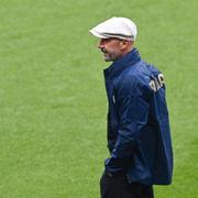 Gianluca Vialli inför finalen i EM 2020.
