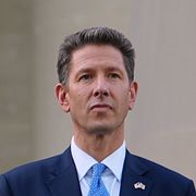 Christian Turner (till höger), hustrun Claire (till vänster) och kungaparet.