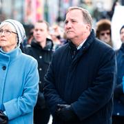 Stefan Löfven med hustrun Ulla, arkivbild. 