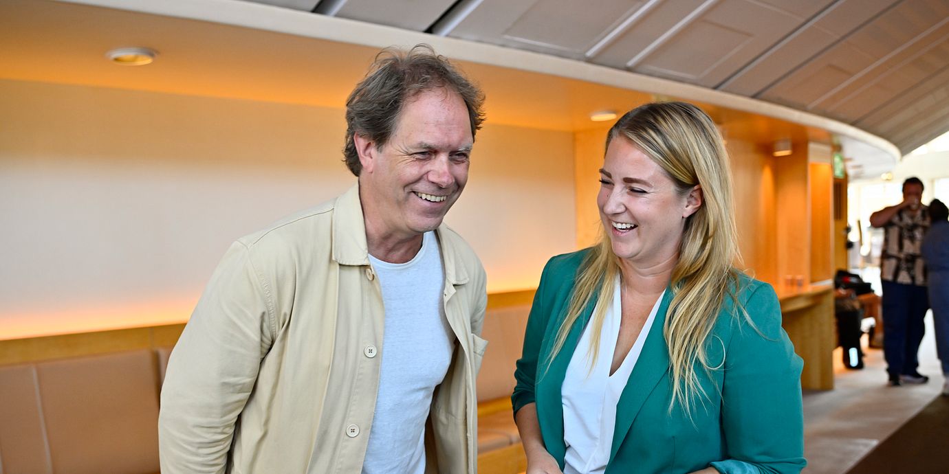 EU-parlamentarikerna Pär Holmgren (MP) och Emma Wiesner (C).