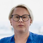 Emelie Hultberg, ordförande i Sveriges Läkarförbunds utbildnings- och forskningsråd.