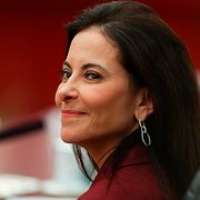 Metapresidenten och vice ordförande Dina Powell McCormick.