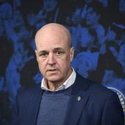 Svenska fotbollsförbundets avgående ordförande Fredrik Reinfeldt.