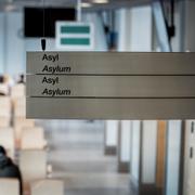 Asylprocess på Migrationsverket i Solna. Arkivbild.