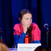 Greta Thunberg.