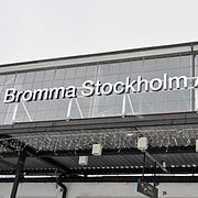 Bromma flygplats.