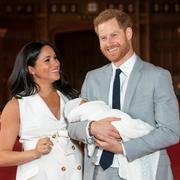 Meghan, Harry och lille Archie.