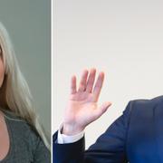 Hanna Wigh och Jimmie Åkesson. 