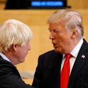 Boris Johnson och Donald Trump.