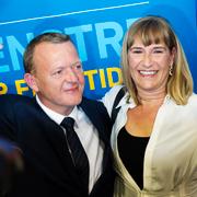 Lars Løkke Rasmussen och hans fru Sólrun.