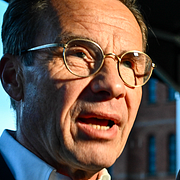 Ulf Kristersson och (M) och Magdalena Andersson (S).