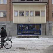 Arbetsförmedlingen i Borås efter knivattacken.