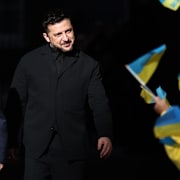 Storbritanniens premiärminister Keir Starmer och Ukrainas president Volodymyr Zelenskyj.