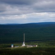 Rymdbasen Esrange i Kiruna.