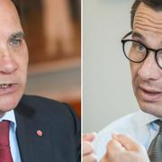 Stefan Löfven och Ulf Kristersson.