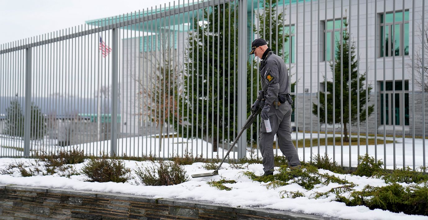 Amerikanska ambassaden i Oslo.