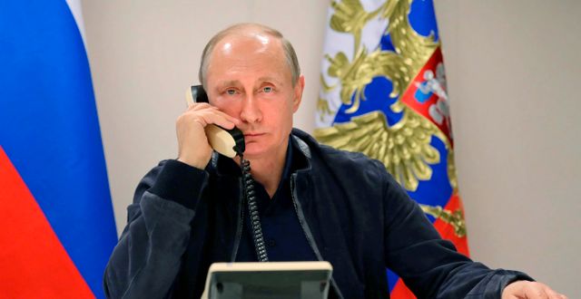 Vladimir Putin. Arkivbild.  Mikhail Klimentyev / AP