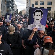 Bild från marschen. 