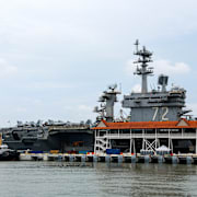 USS Abraham Lincoln.