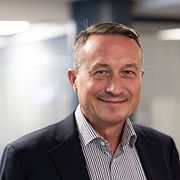 På bilden: Mattias Sjödin, förvaltare Sverigefonden