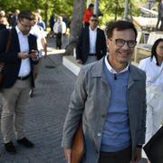 Ulf Kristersson i Almedalen.