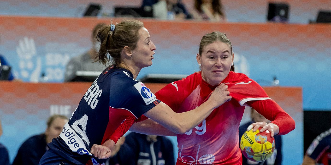 Arkivbild från en match mellan Norge och Ryssland 2021.