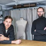August Bard Bringéus and Jakob Nilsson Dworsky, founders of Swedish fashion lable Asket.