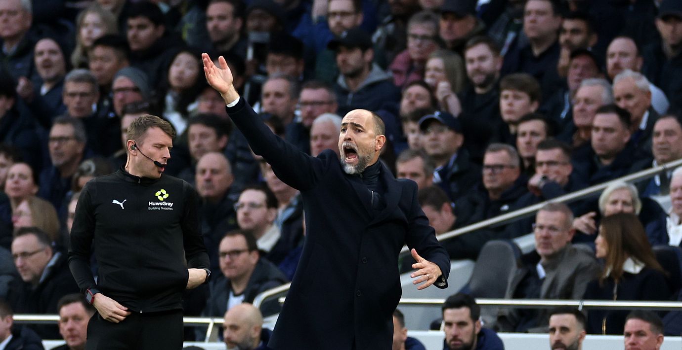 Igor Tudor under matchen.