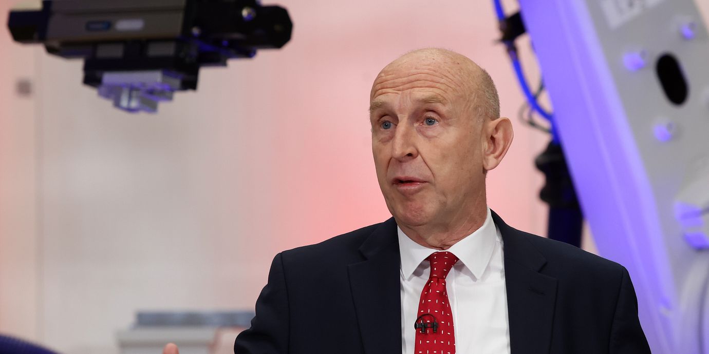 Storbritanniens finansminister John Healey.