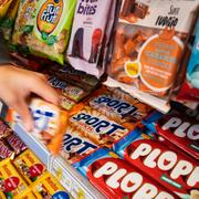 Person som snattar, arkivbild.