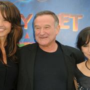 Susan Schneider, Robin Williams och Zelda Williams.