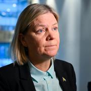 Socialdemokraternas partiledare Magdalena Andersson (S) 