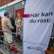 Förtidsröstning i Malmö den 26 augusti 2026.