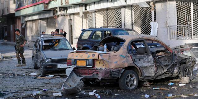 Förödelse i Kabul.  Rahmat Gul / TT NYHETSBYRÅN