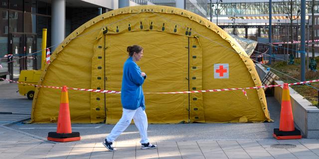 Intensivvårdsakuten vid Karolinska sjukhuset i Solna. Anders Wiklund/TT / TT NYHETSBYRÅN