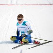 Zebastian Modin kom fyra i 20 km längd för åkare med synnedsättning under vinter-Paralympics i Pyeongchang i Sydkorea. 