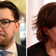 Jimmie Åkesson (SD), Anna Kinberg Batra (M)