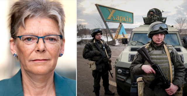 Gudrun Persson/ukrainska soldater. TT