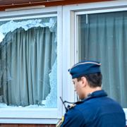 Fyra personer greps i en polisinsats i Tyresö i mars. 