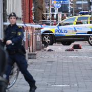 Polisinsatsen på Möllevången.