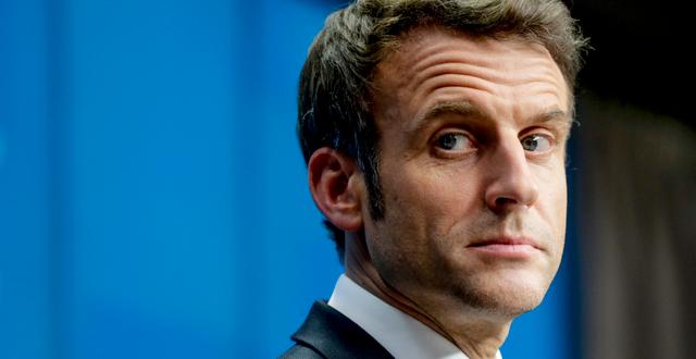 Emmanuel Macron.  Olivier Hoslet / AP