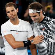 Roger Federer och Rafael Nadal