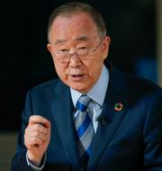 Ban Ki-moon. Mary Altaffer / AP